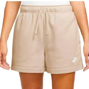 Nike Women's tan 4” inseam 100% cotton Shorts, size M